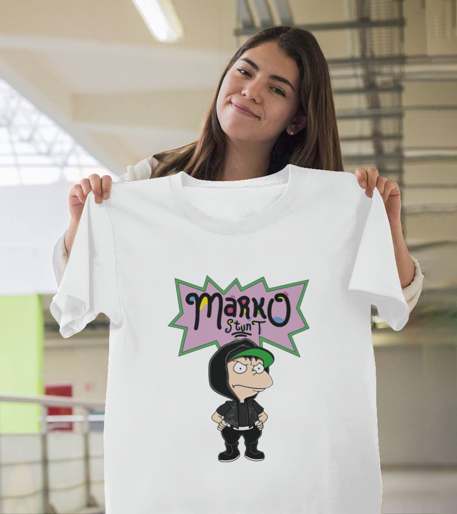 Marko Stunt Cartoon Hoodie Character T-Shirt