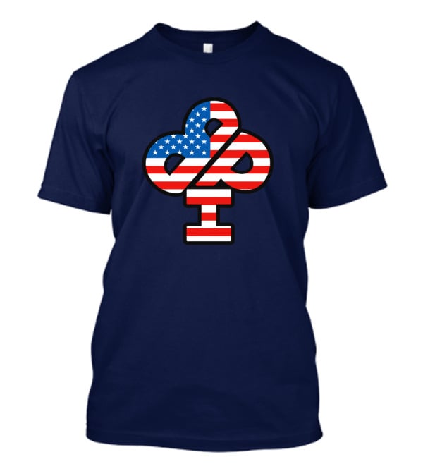 IDubbbz American Flag Logo IBP Merch T-Shirt