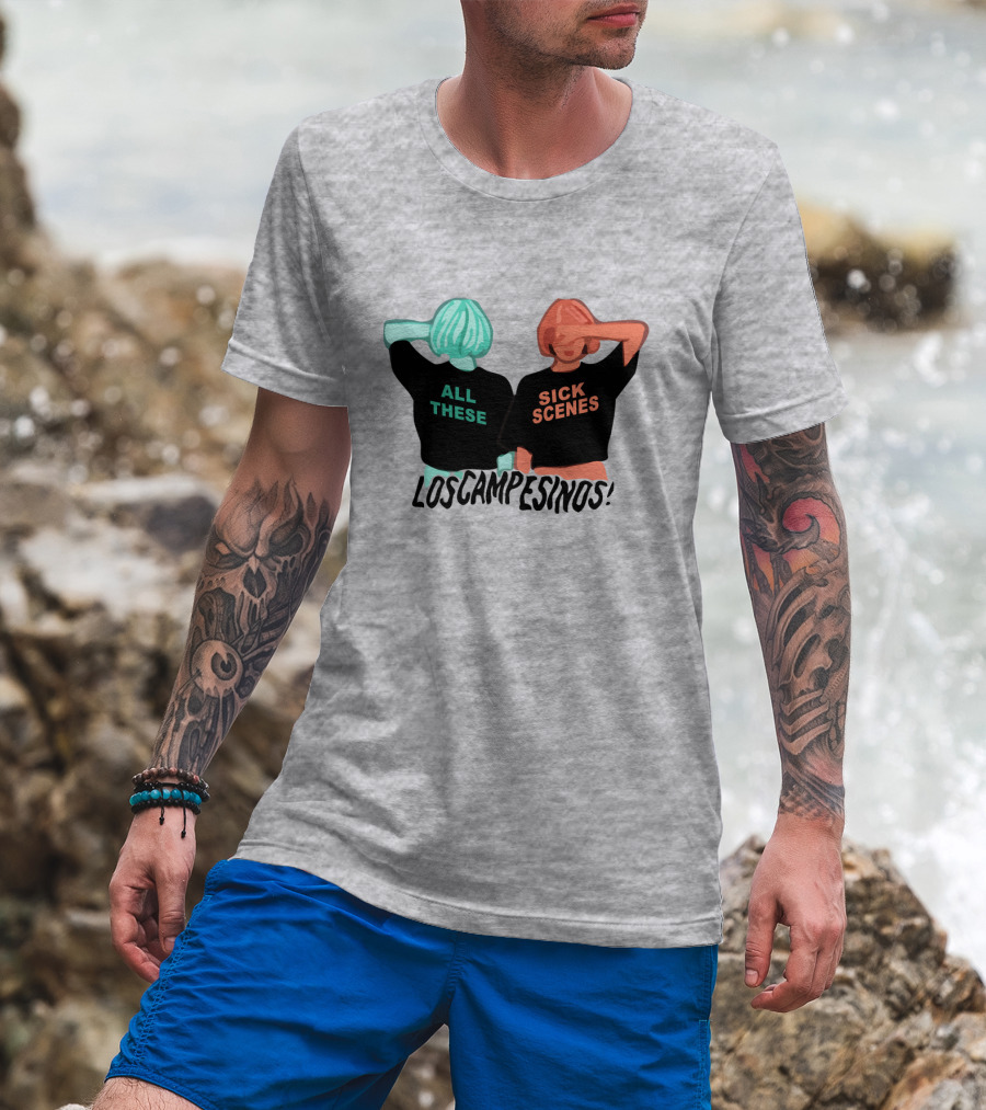 All These Sick Scenes Los Campesinos Wilbur Soot Merch T-Shirt