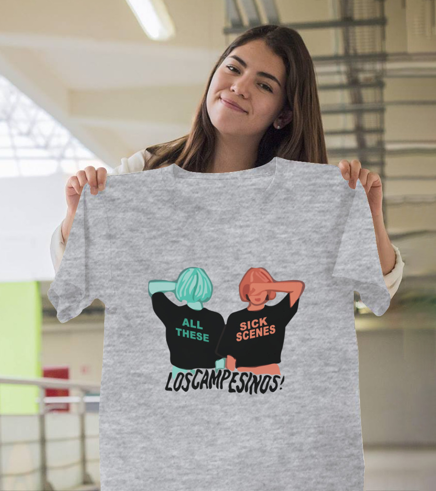 All These Sick Scenes Los Campesinos Wilbur Soot Merch T-Shirt