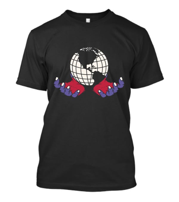 Dombresky Merch Globe In Hands T-Shirt