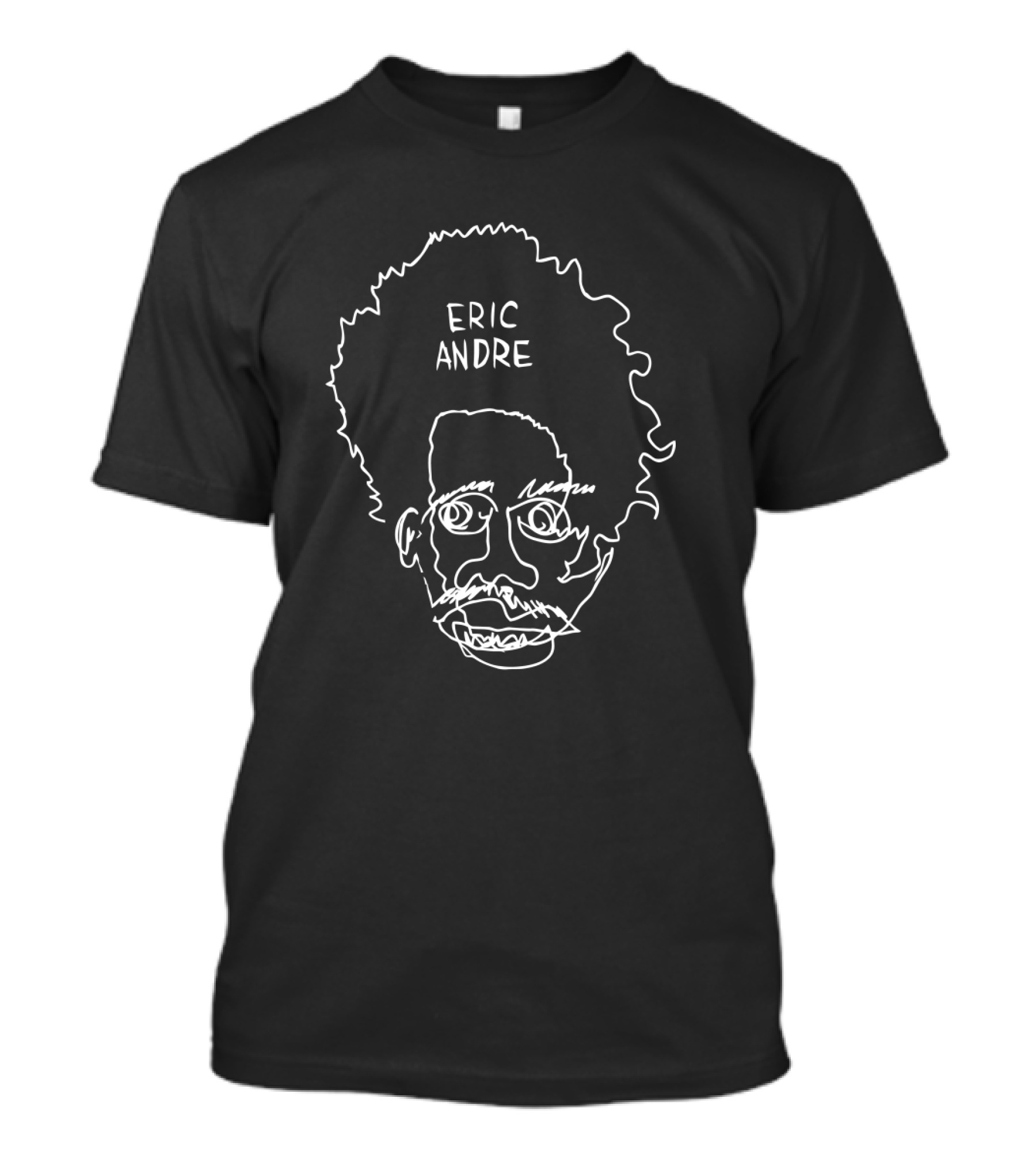 Eric Andre Minimalist Line Art Face T-Shirt