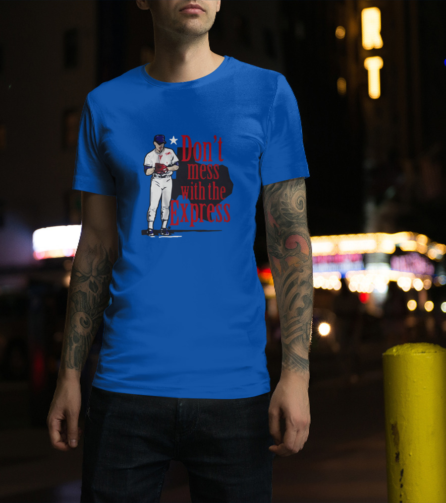 Don't Mess With The Express Bloody Nolan Ryan T-Shirt