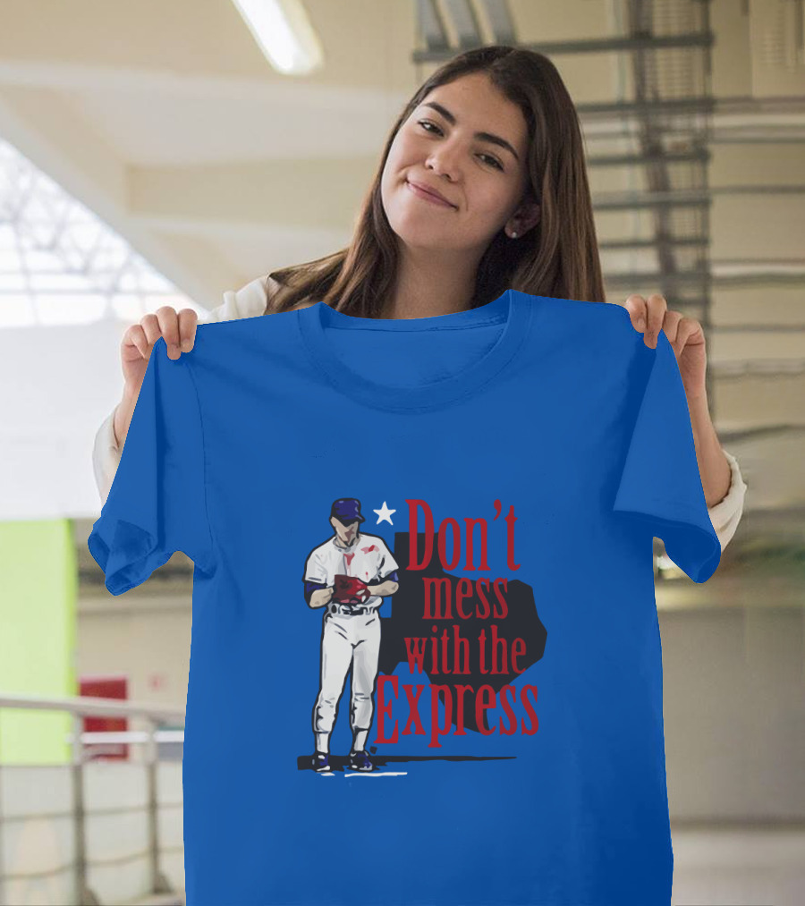Don't Mess With The Express Bloody Nolan Ryan T-Shirt