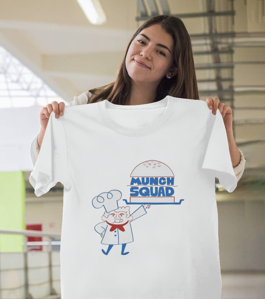 Munch Squad Chef Burger My Brother My Brother And Me Merch T-Shirt