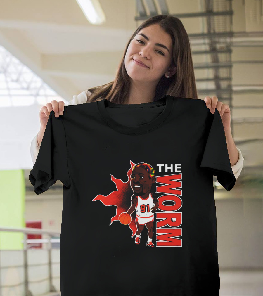 The Worm 91 Basketball Legend T-Shirt