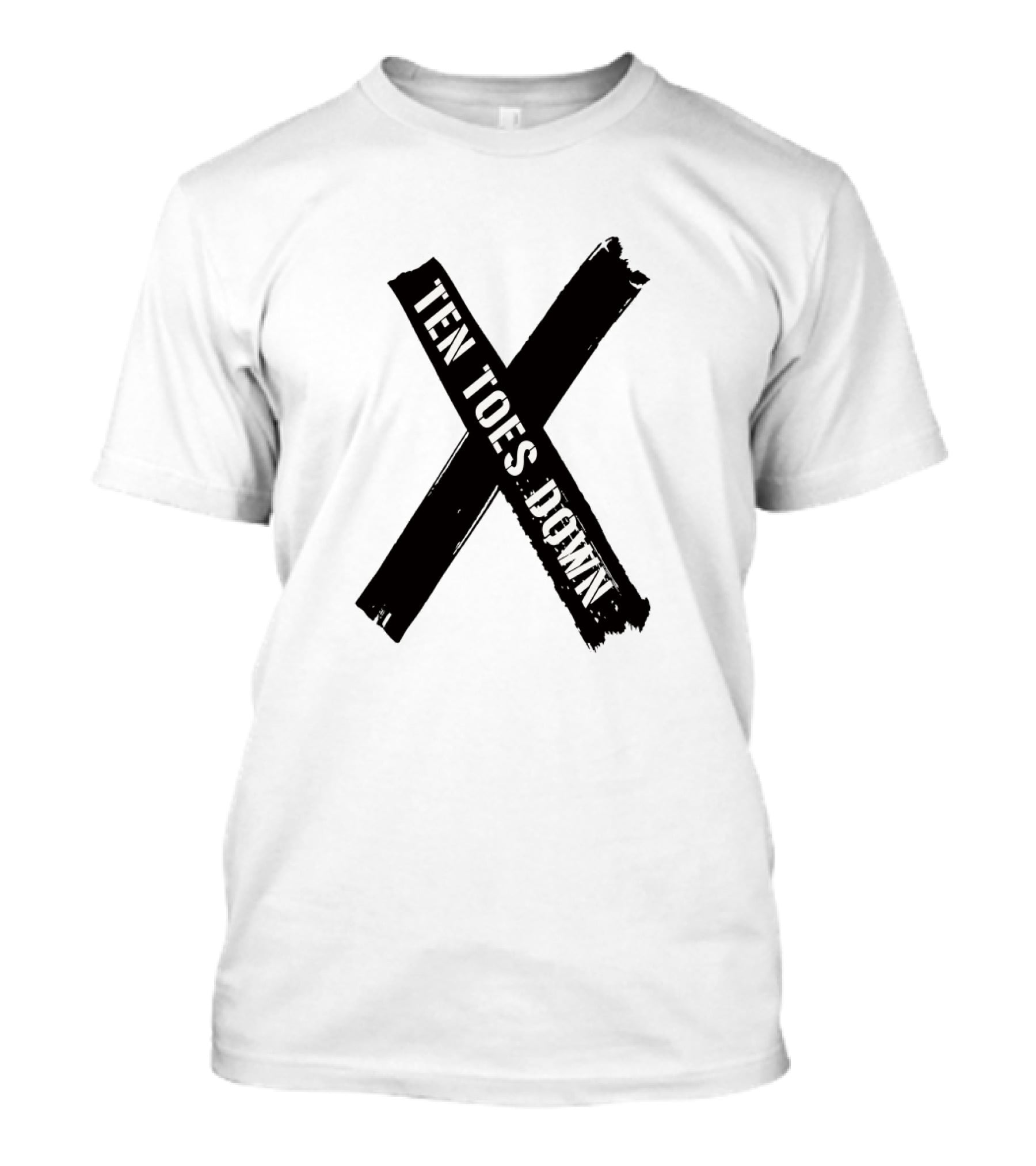 Deestroying Merch LIMITED Ten Toes Down X T-Shirt