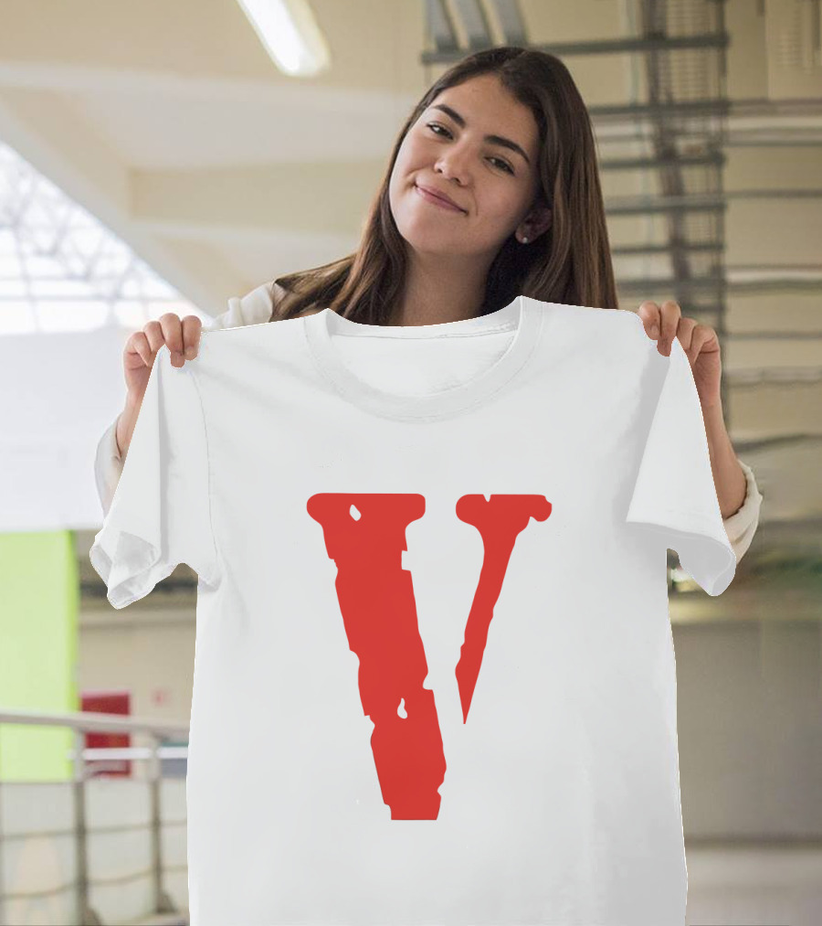 Nav Vlone Red V Icon T-Shirt