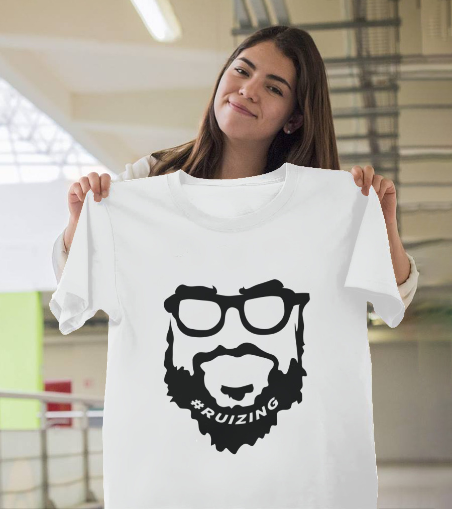 Ruizing Carl Ruiz Beard and Glasses T-Shirt