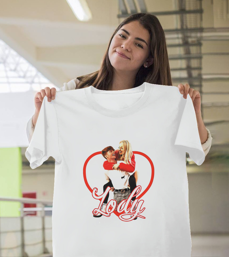 Lody Merch Zoe and Cody Heart T-Shirt
