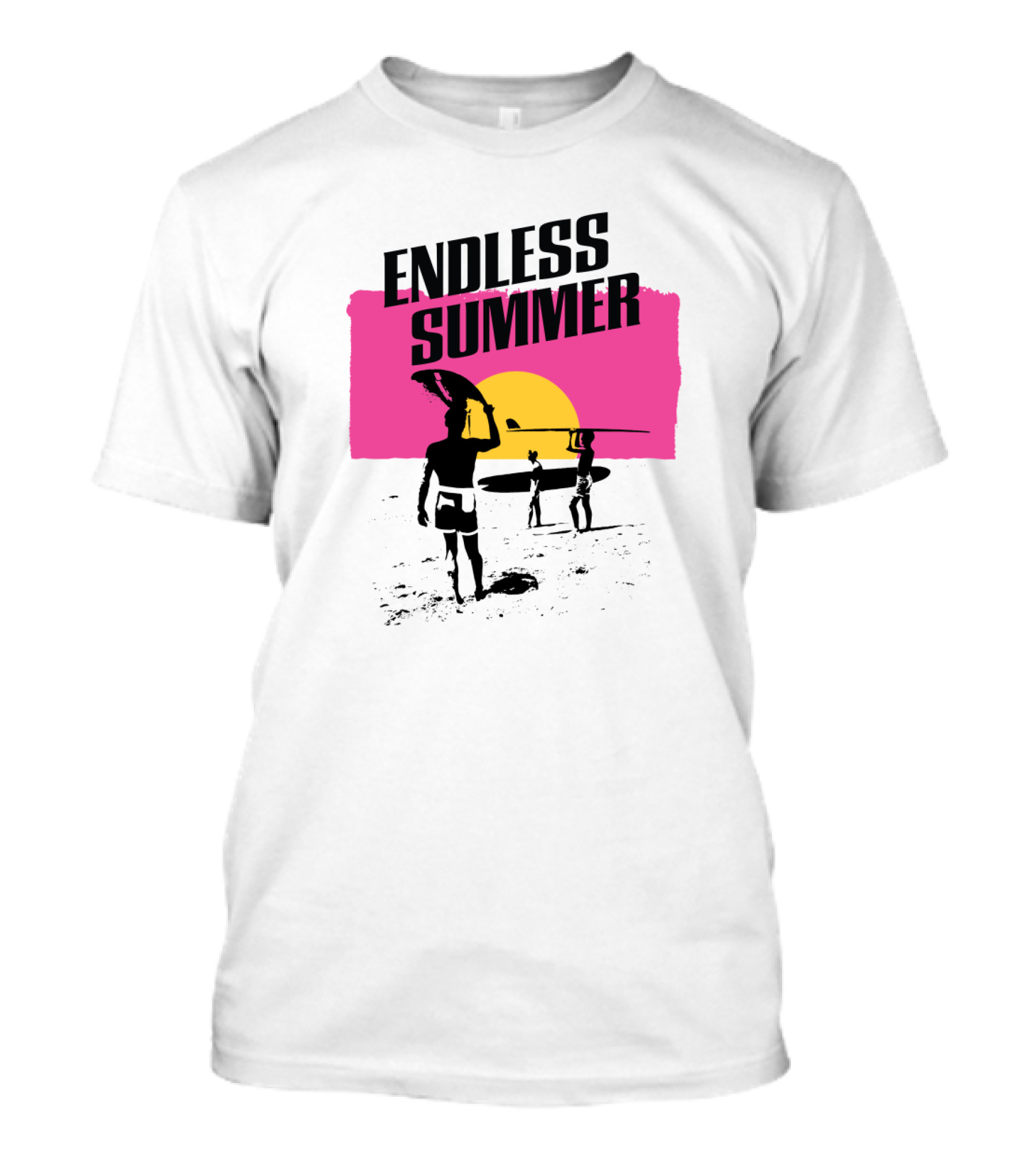 Endless Summer Surfing Sunset T-Shirt