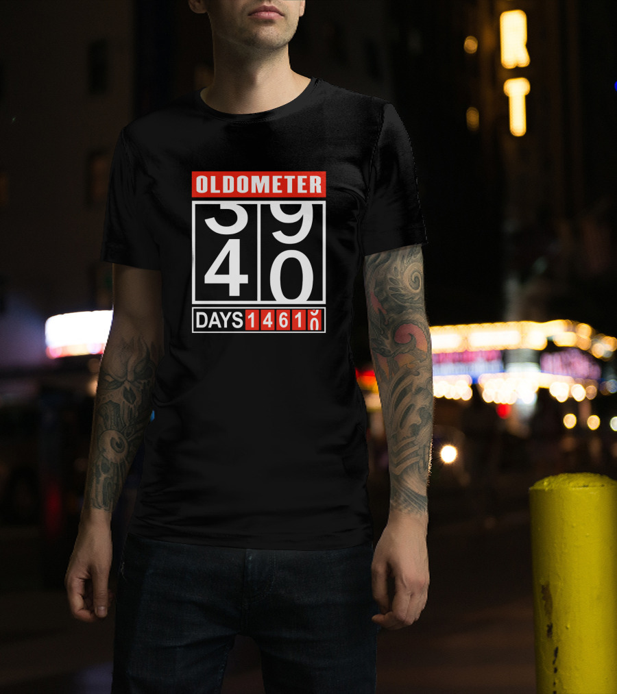 OLDOMETER 39 40 DAYS 14610 T-Shirt