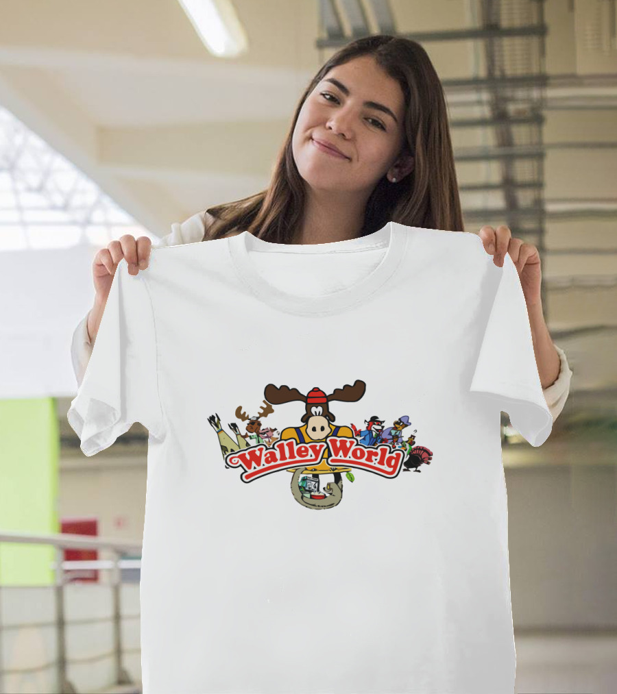 Walley World Moose with Characters T-Shirt