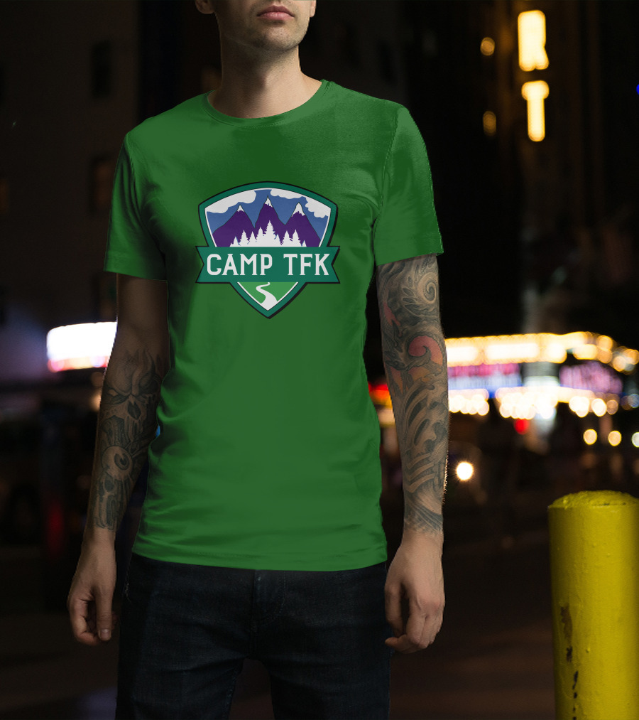 Camp TFK Mountain Adventure Badge T-Shirt