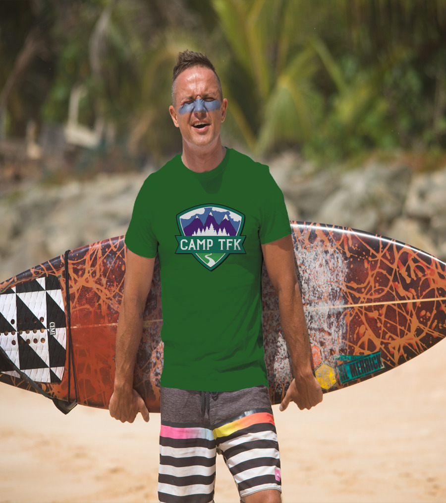 Camp TFK Mountain Adventure Badge T-Shirt