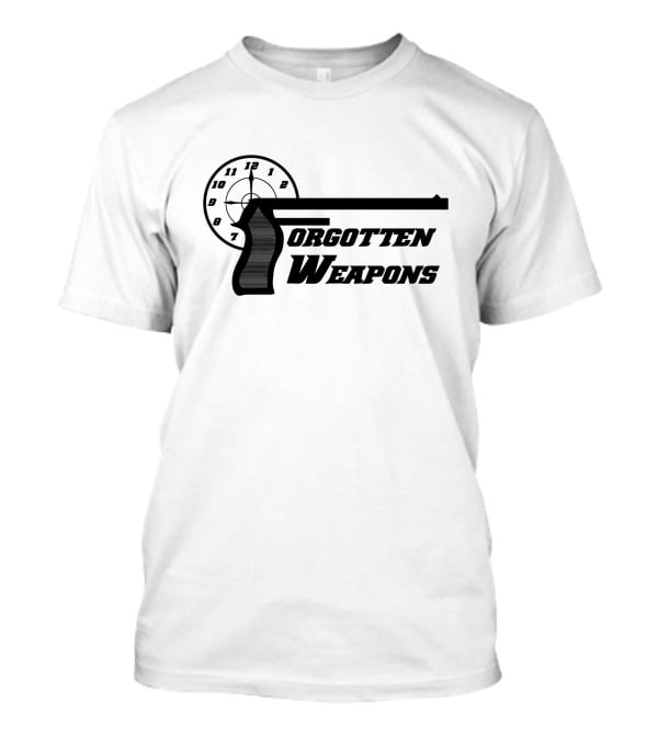 Forgotten Weapons Clock Shooting Target T-Shirt