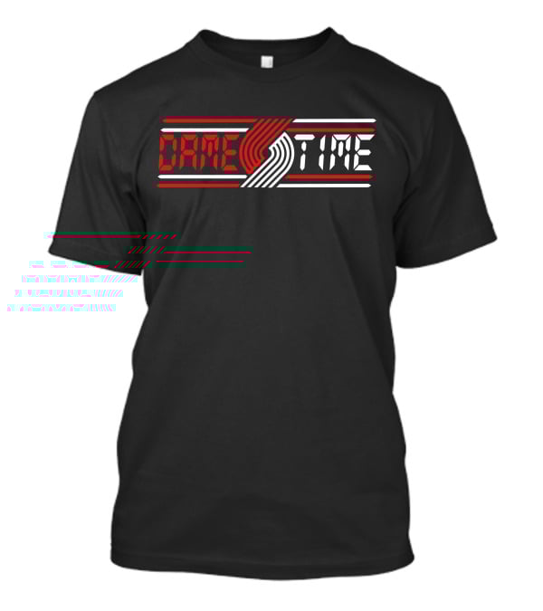 Dame Time Portland Trail Blazers Basketball T-Shirt