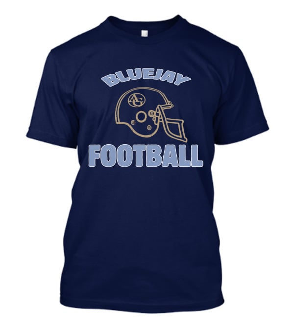 Bluejay Football AG Helmet T-Shirt