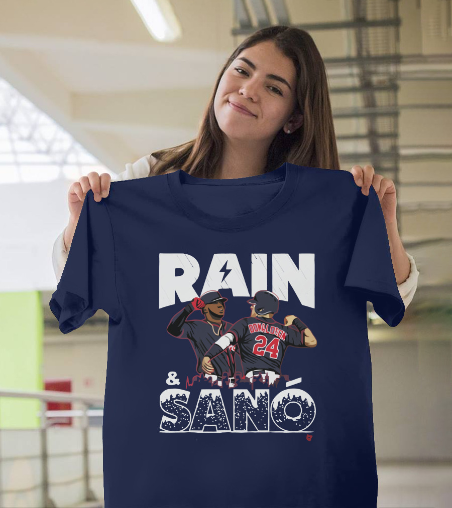 RAIN AND SANO BASEBALL DONALDSON 24 T-Shirt