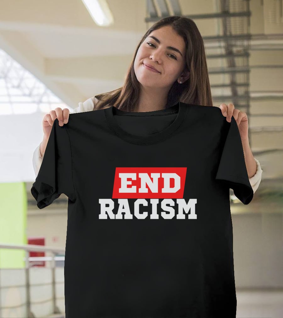NFL End Racism Stop Racism Movement T-Shirt