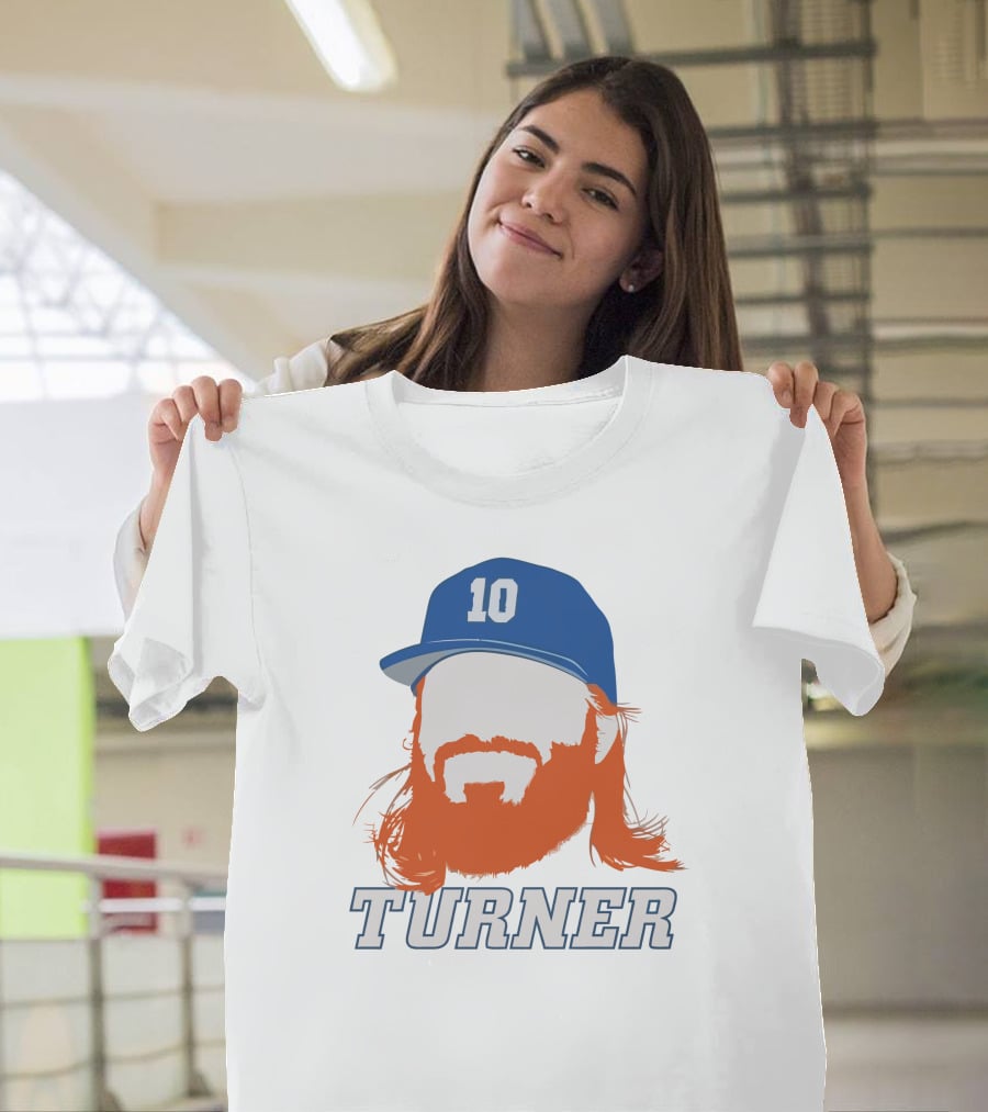 Turner 10 Blue Cap Orange Beard T-Shirt
