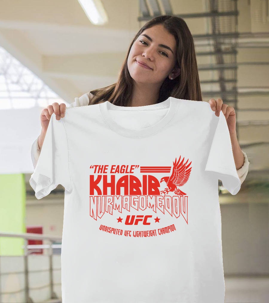 The Eagle Khabib Nurmagomedov UFC Undisputed Lightweight Champion T-Shirt