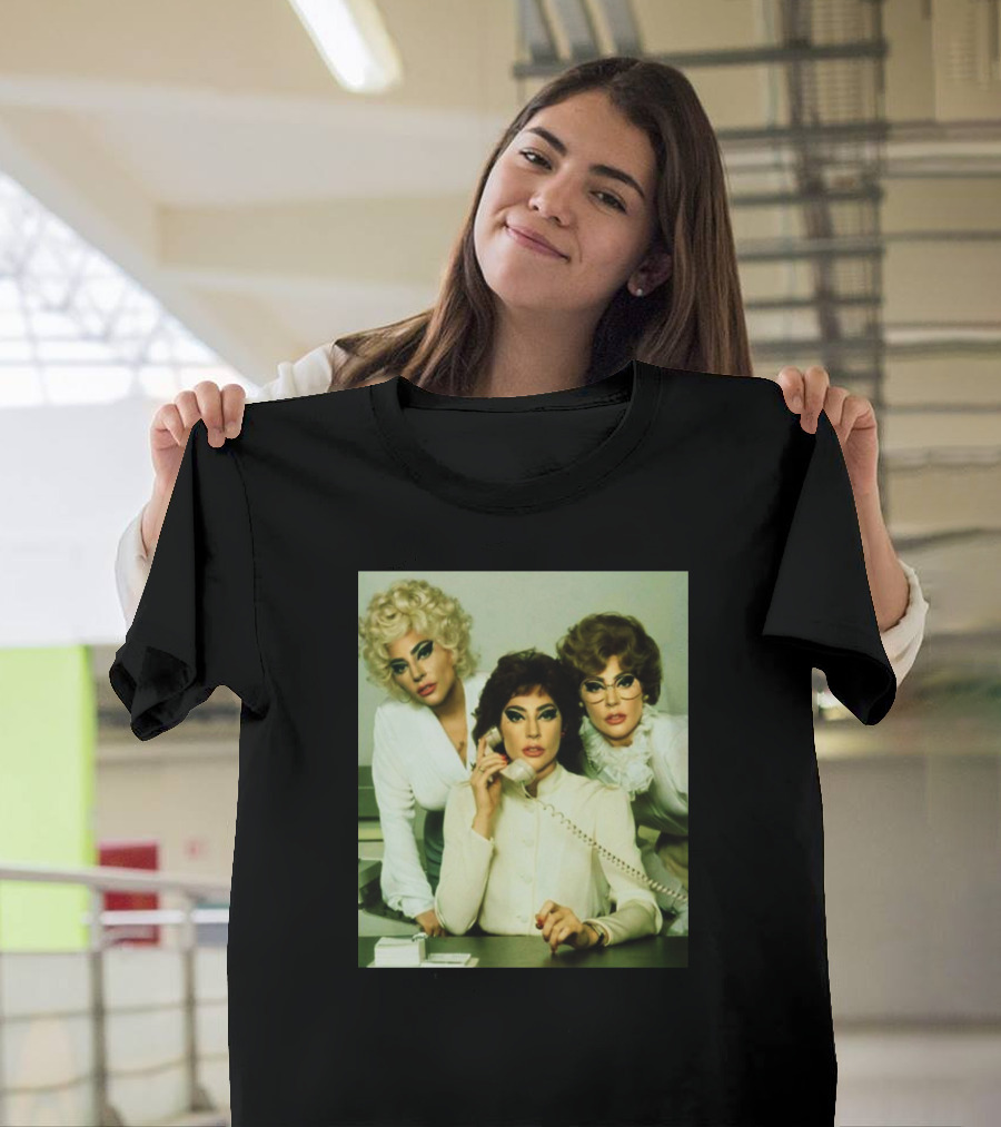 Ronald Mcdonkey Merch Gaga 9To5 Retro Trio Office Vibe T-Shirt