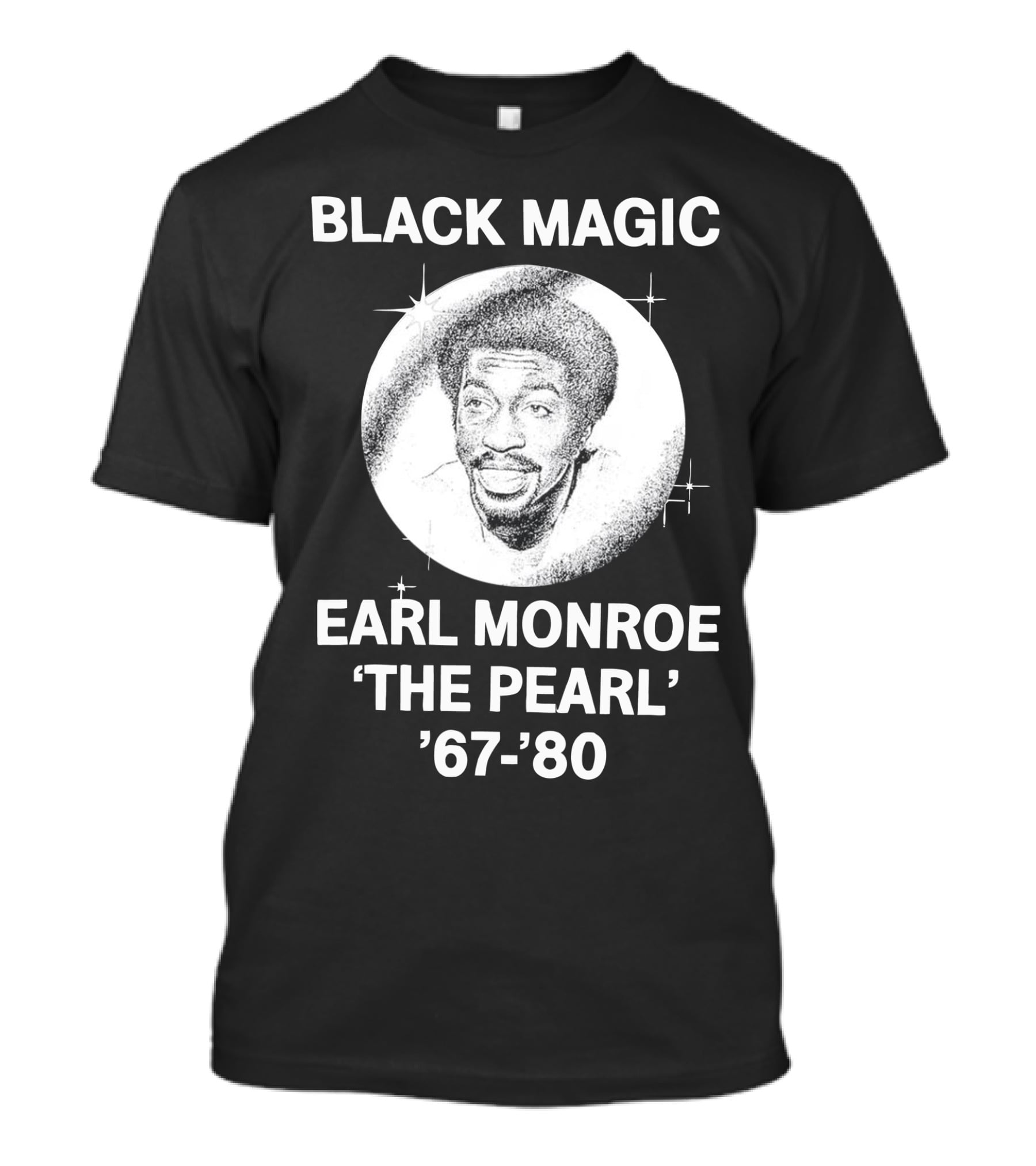 Black Magic Earl Monroe 'The Pearl' '67-'80 T-Shirt