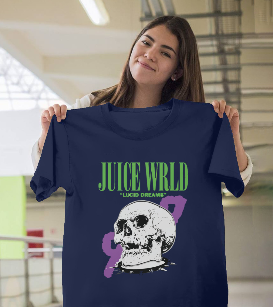 JUICE WRLD LUCID DREAMS 999 Skull T-Shirt