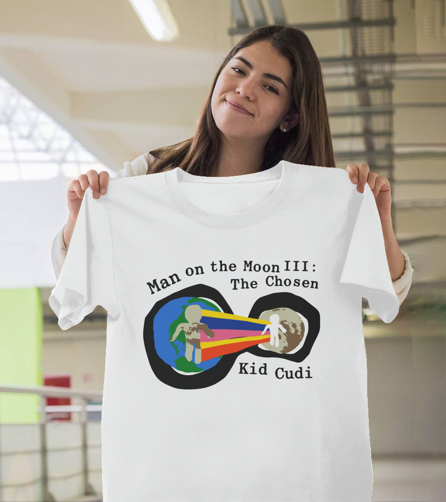 Man On The Moon III: The Chosen Kid Cudi CPFM For MOTM III Heaven On Earth T-Shirt