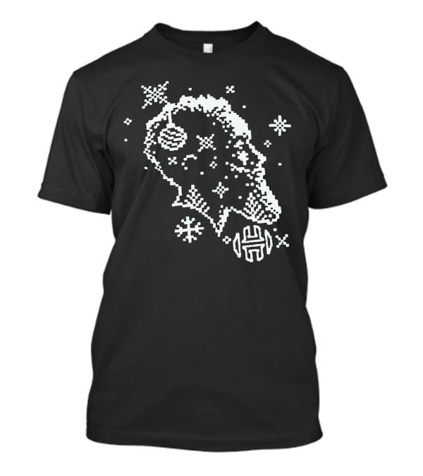 Harden Decorate The Game Holiday Pixel Art Crew T-Shirt