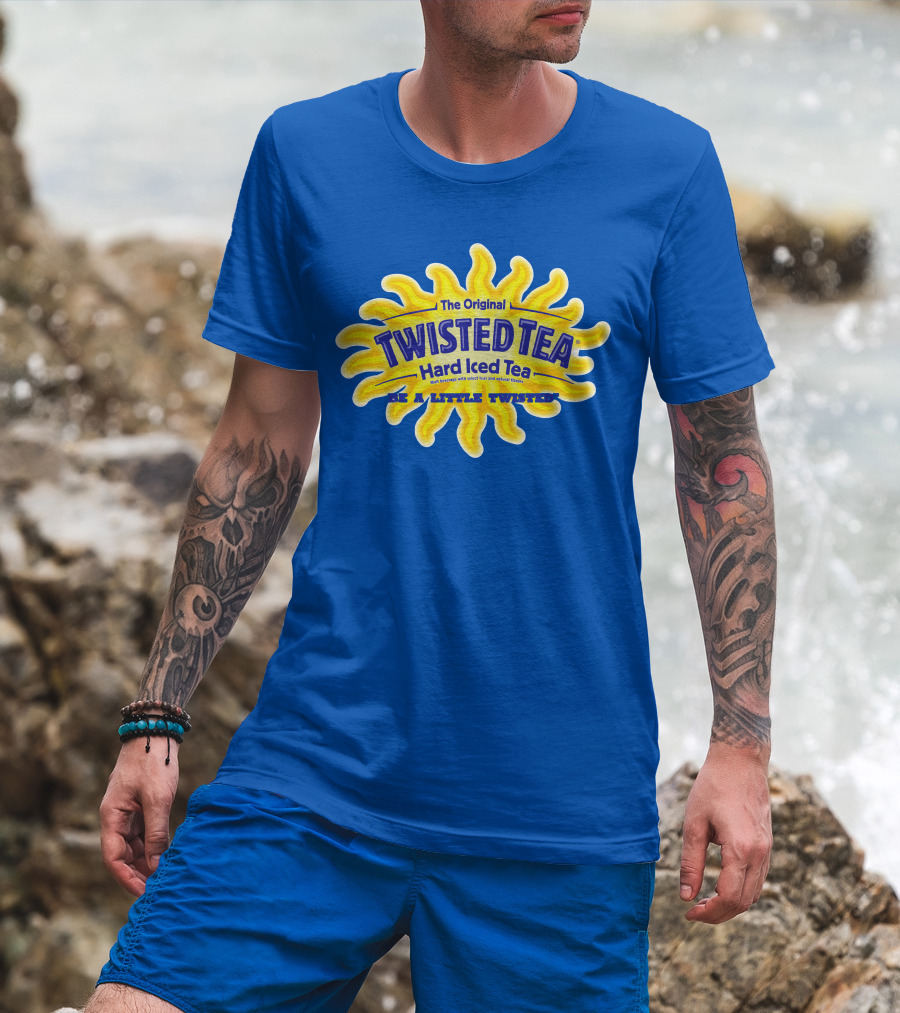 The Original Twisted Tea Hard Iced Tea Be A Little Twisted T-Shirt
