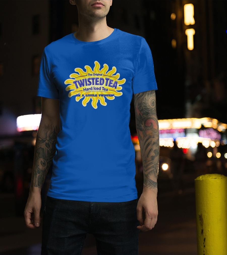 The Original Twisted Tea Hard Iced Tea Be A Little Twisted T-Shirt