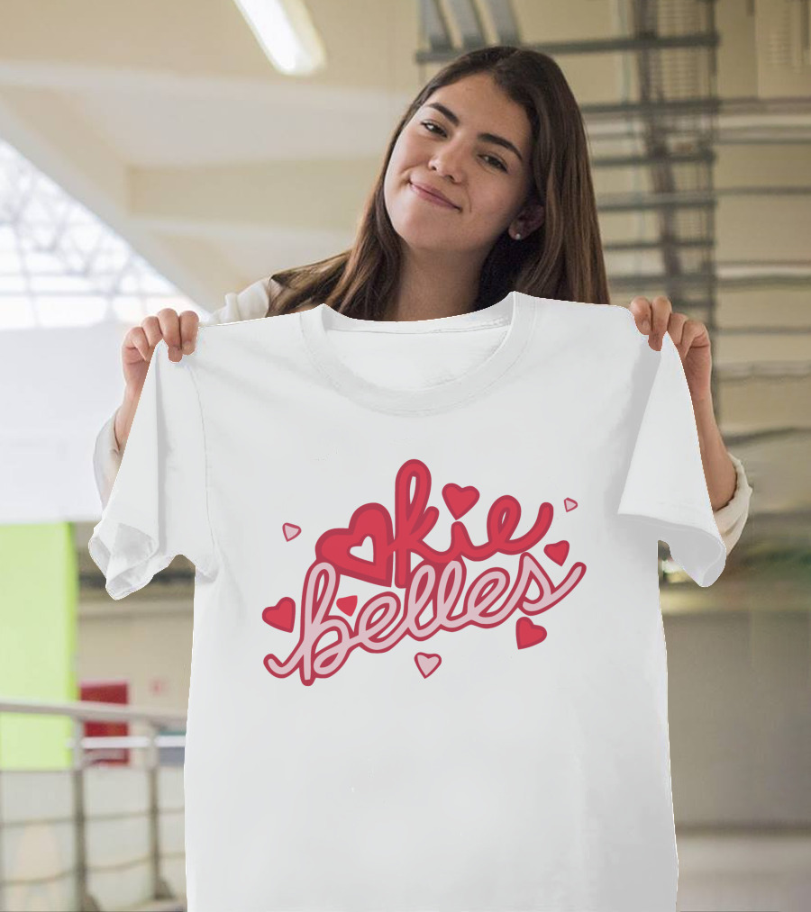 Okie Belles Merchandise Valentine Hearts T-Shirt