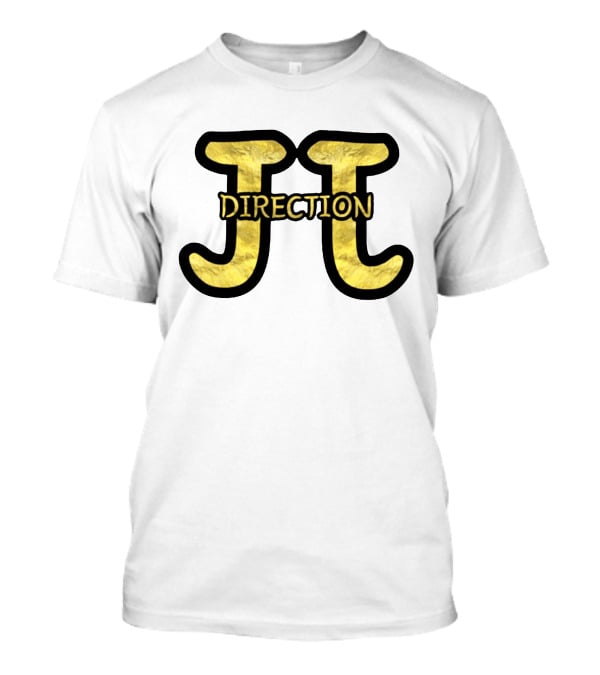 JJ Direction Light Gold Mirror T-Shirt
