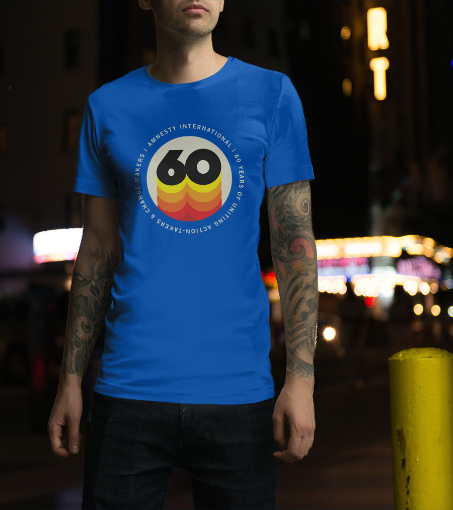 Amnesty International 60 Years Of Uniting Action-Takers And Change-Makers T-Shirt