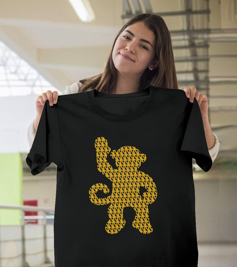 Pleepleus Monkey Pattern Two Pack T-Shirt