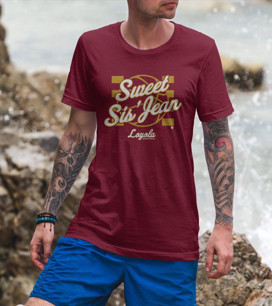 Sweet Sis' Jean Loyola Basketball T-Shirt