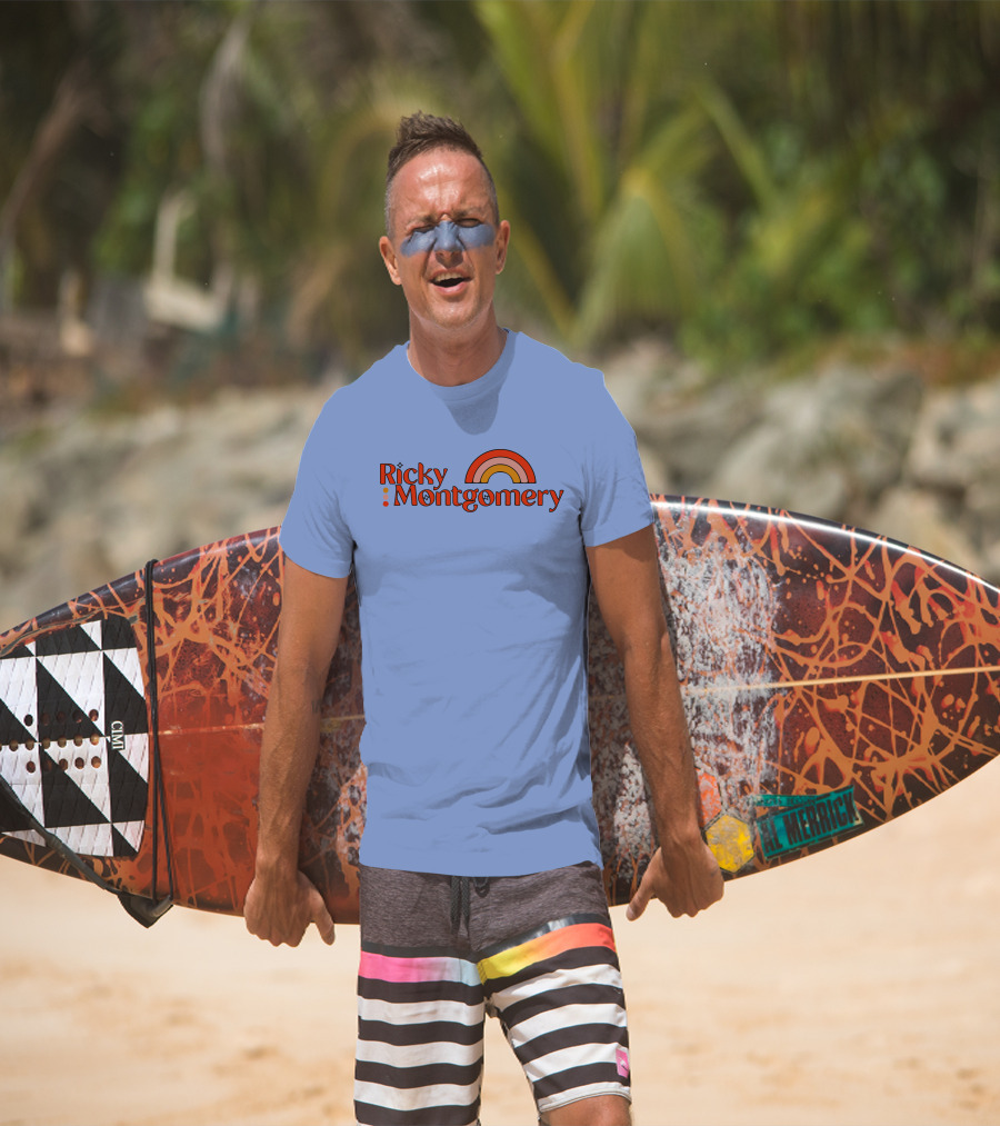 Ricky Montgomery Retro Rainbow T-Shirt