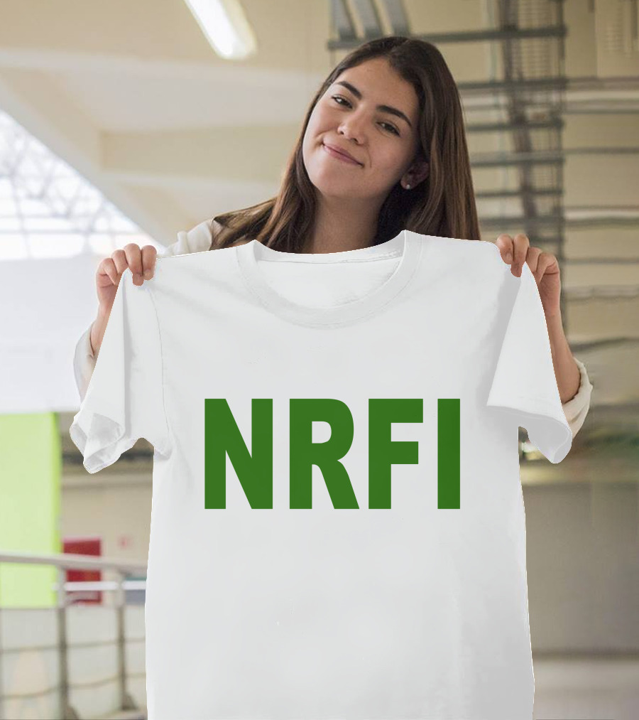 NRFI No Run First Inning Sports Betting Fan T-Shirt