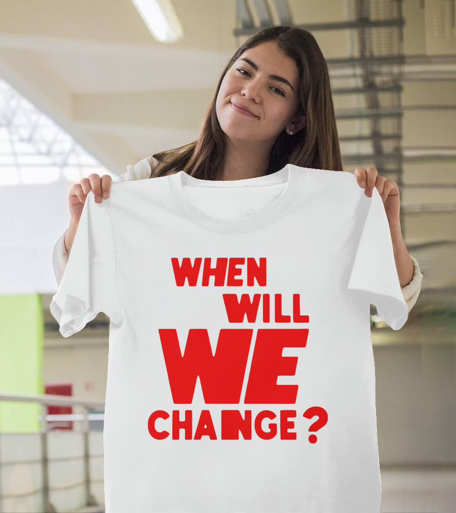 Lewis Hamilton When Will We Change? T-Shirt
