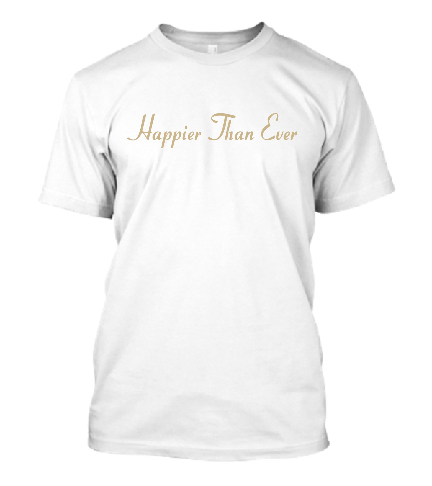 Happier Than Ever Billie Eilish Merch T-Shirt