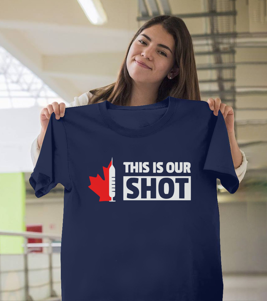 THIS IS OUR SHOT Canada Maple Syringe Ryan Reynolds T-Shirt
