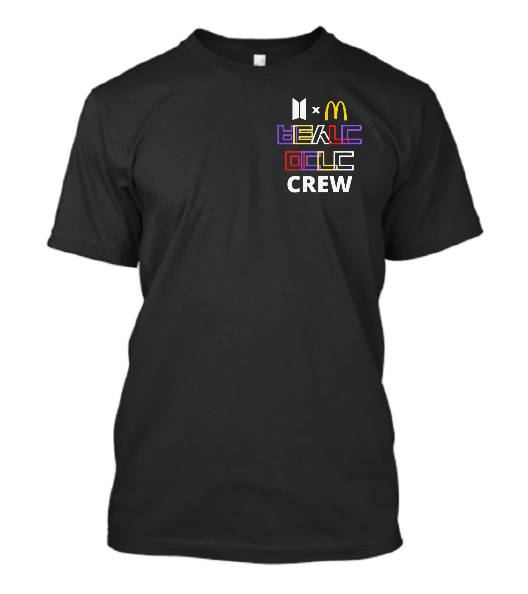 BTS McDonald's Crew Collaboration T-Shirt