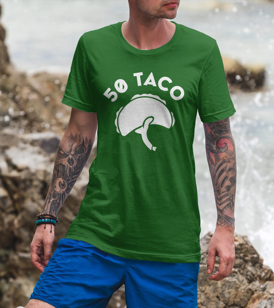 Jayson 50 TACO Funny Basketball T-Shirt