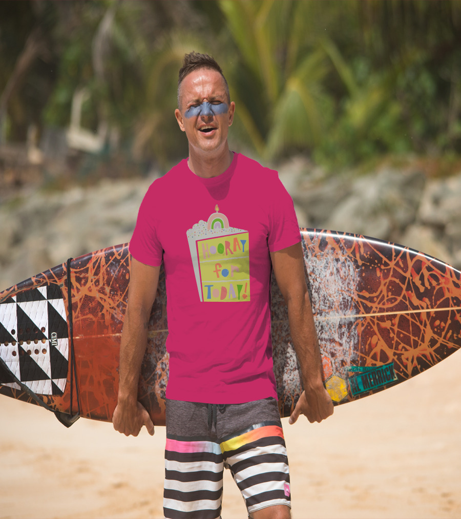 Hooray For Today Rainbow Cake T-Shirt