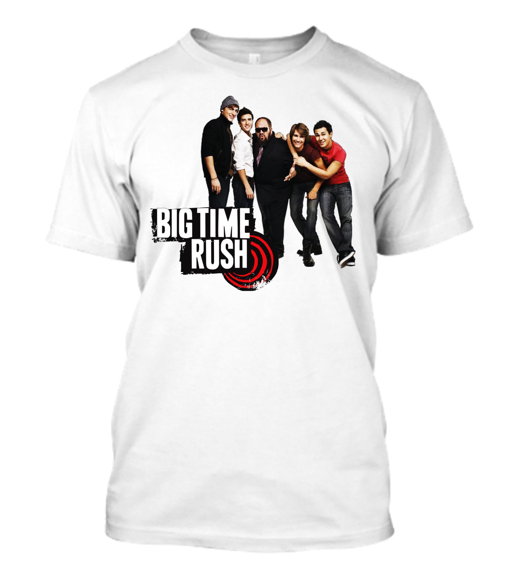 Big Time Rush Band Group Photo Merch T-Shirt