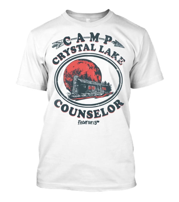 Camp Crystal Lake Counselor Friday The 13th T-Shirt