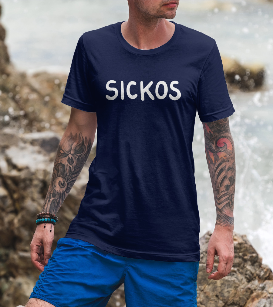 SICKOS Meme Comic Inspired Humor T-Shirt