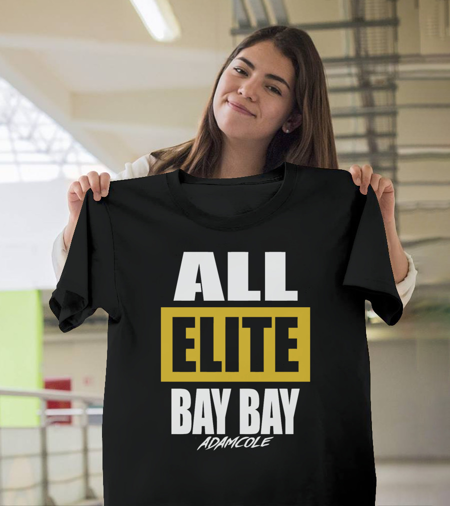 Adam Cole All Elite Bay Bay AEW T-Shirt